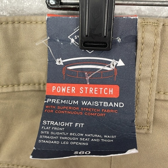 St.Johns Bay Power Stretch Khaki Pants - Picture 3 of 8